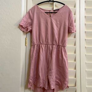 Pink romper